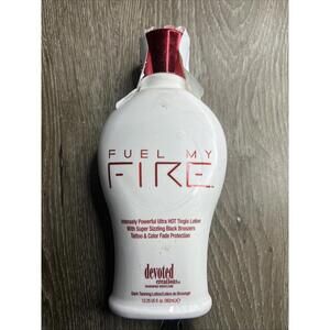 Devoted Creations Fuel My Fire Super Sizzling Black Bronzing Lotion 12.25 oz
